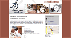 Desktop Screenshot of adwatchrepair.com